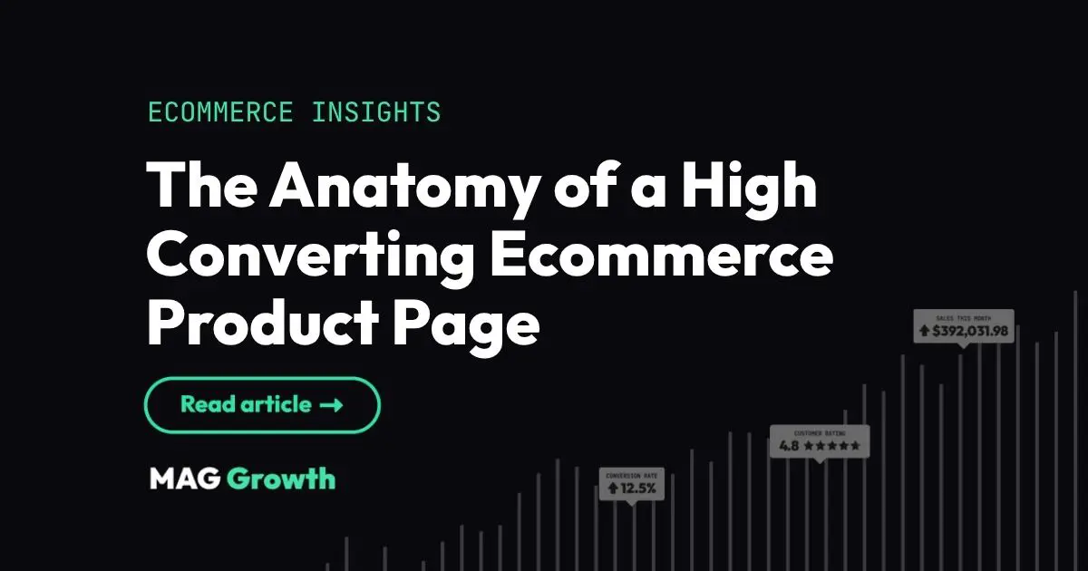 Design a High Converting Ecommerce Product Page