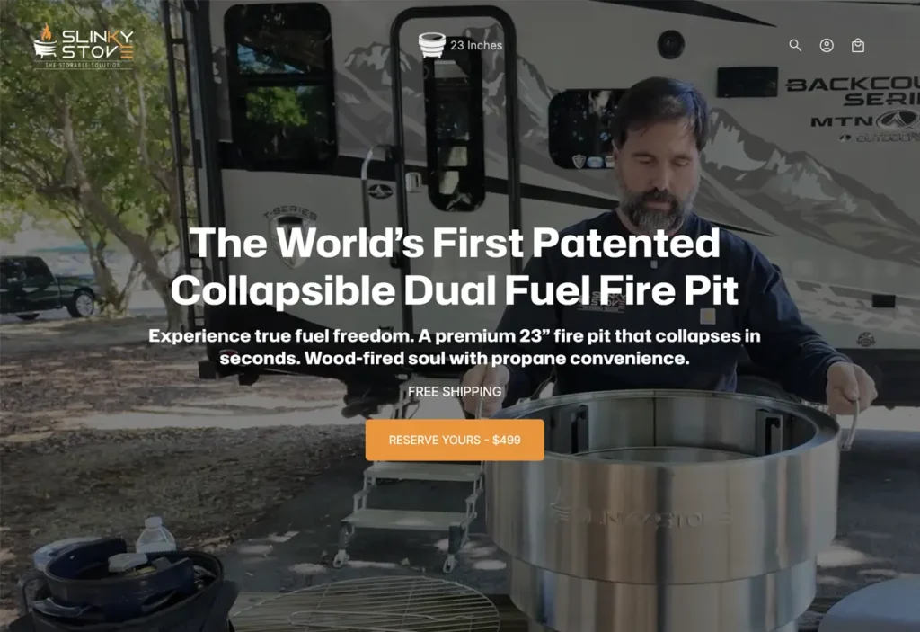 Slinky Stove Web Development E-commerce Builds