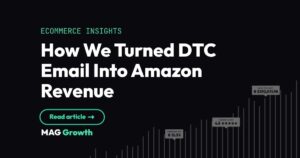 How We Turned DTC Email Into Amazon Revenue