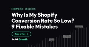 Why Is My Shopify Conversion Rate So Low 9 Fixable Mistakes