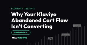 Why Your Klaviyo Abandoned Cart Flow Isn't Converting