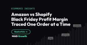 Amazon vs Shopify Black Friday Profit Margin, Traced One Order at a Time